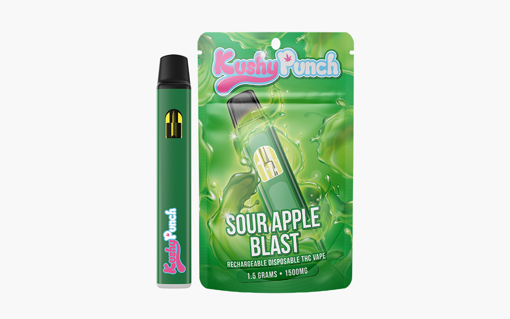 Sour Apple Blast - Kushy Punch Vape