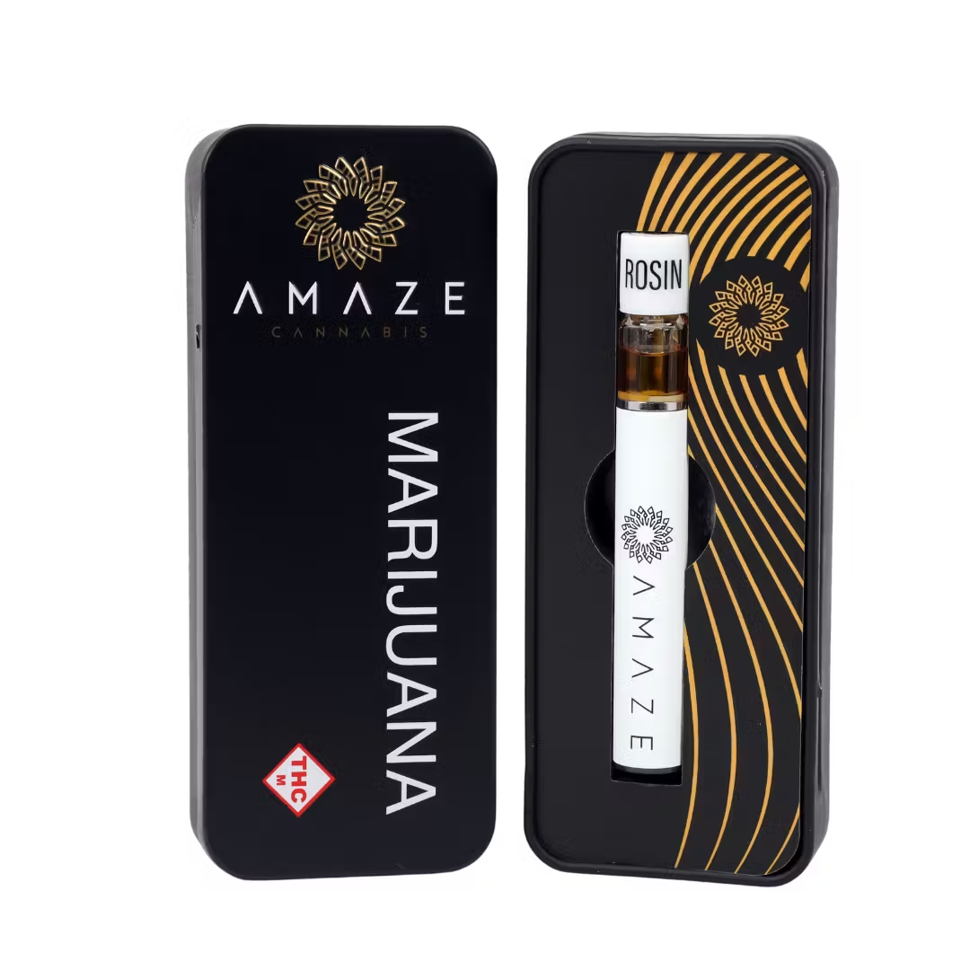 Amaze Cannabis - Blueberry Clementine Live Hash Rosin Disposable (0.5g)