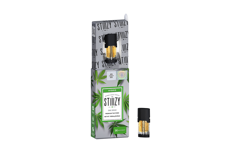 California’s-Best-Vape-Pens—Blue-Burst-BDT-Distillate-STIIIZY-Pod-(1g)