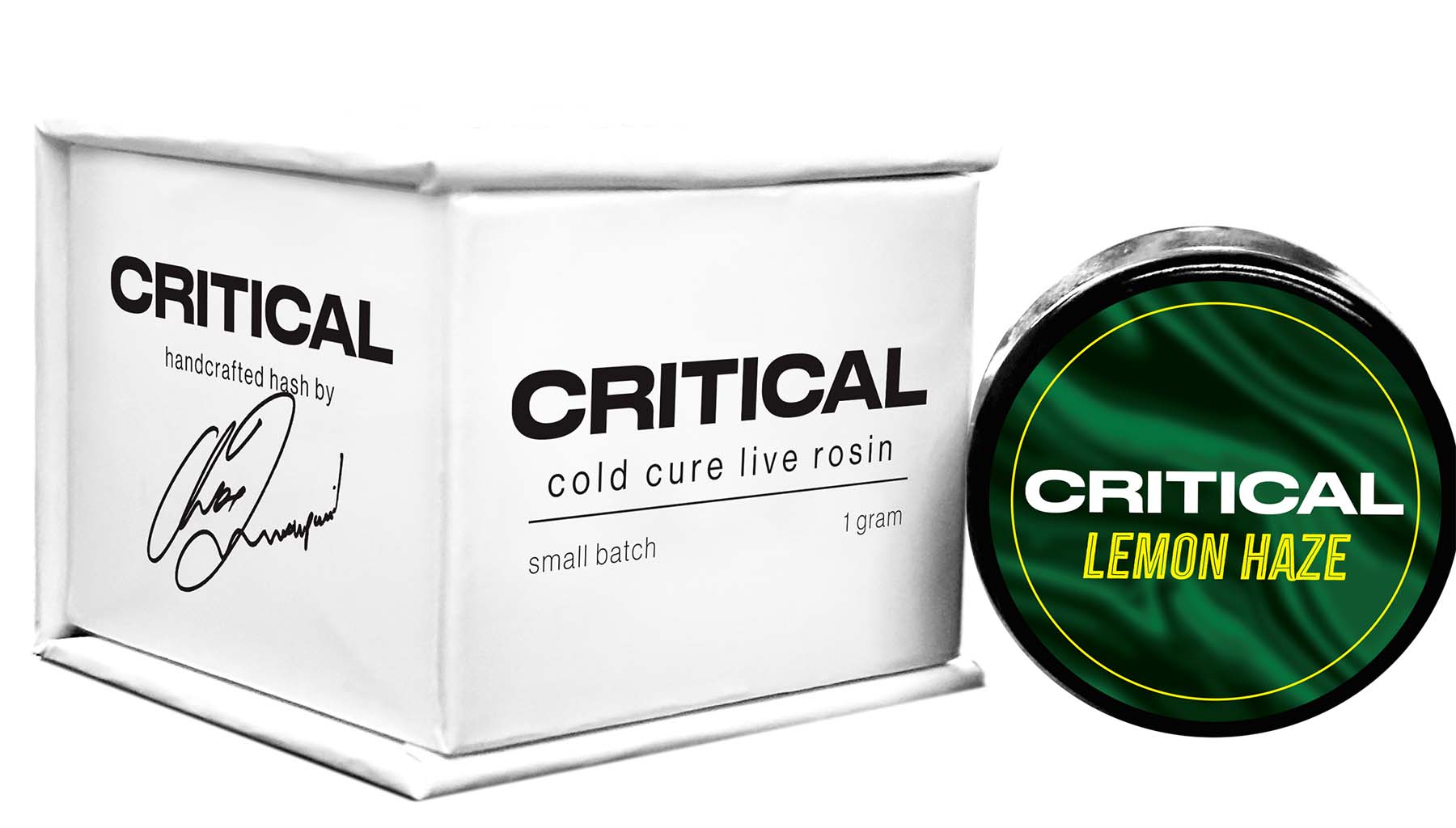 Critical Concentrates Lemon Haze Cold Cure Live Rosin Wax (1g)