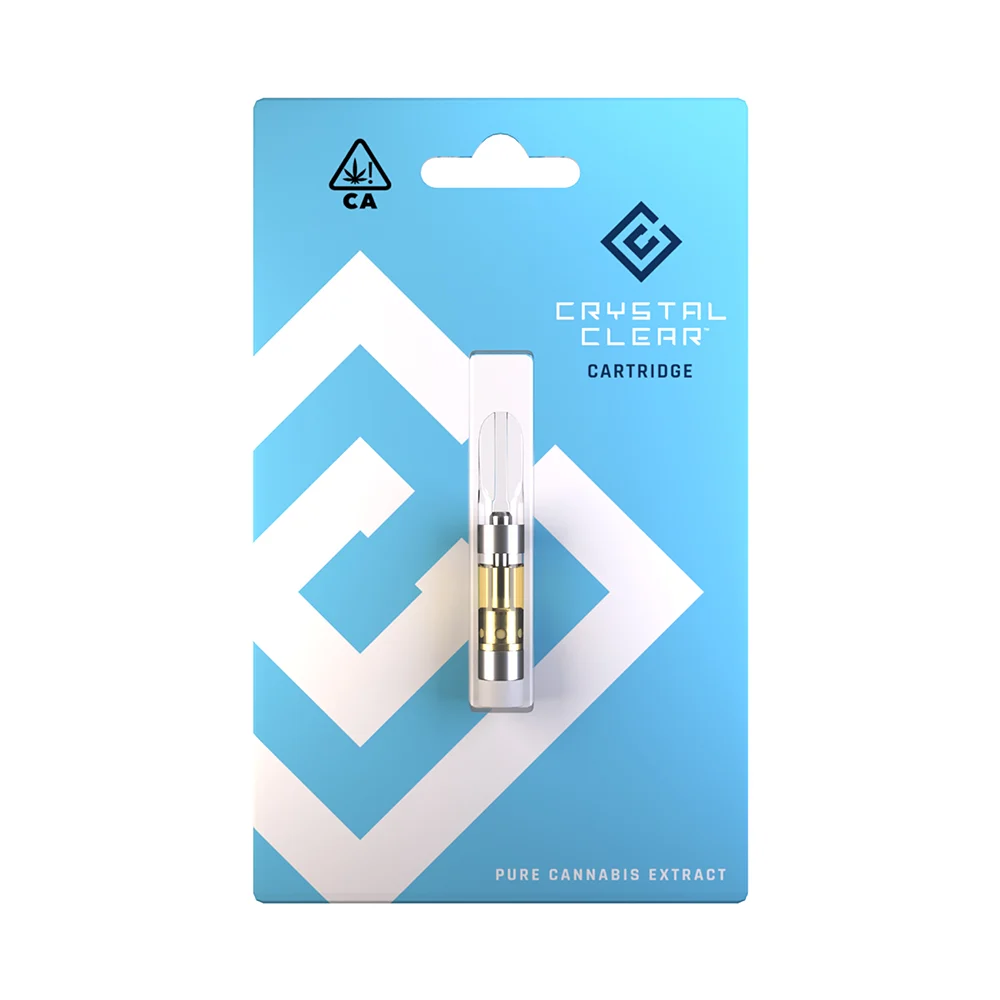 Crystal Clear Strawberry Haze Distillate Cartridge (1g)