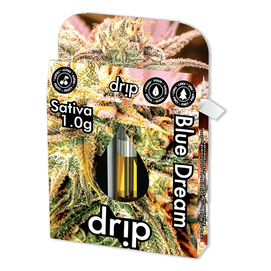 Drip (MI) Blue Dream Distillate Cartridge (1g)