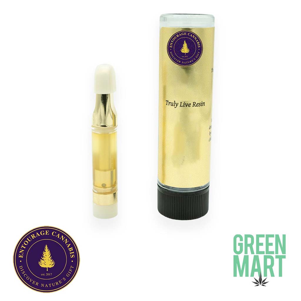 Entourage Cannabis Terpnado Live Resin Cartridge (1g)