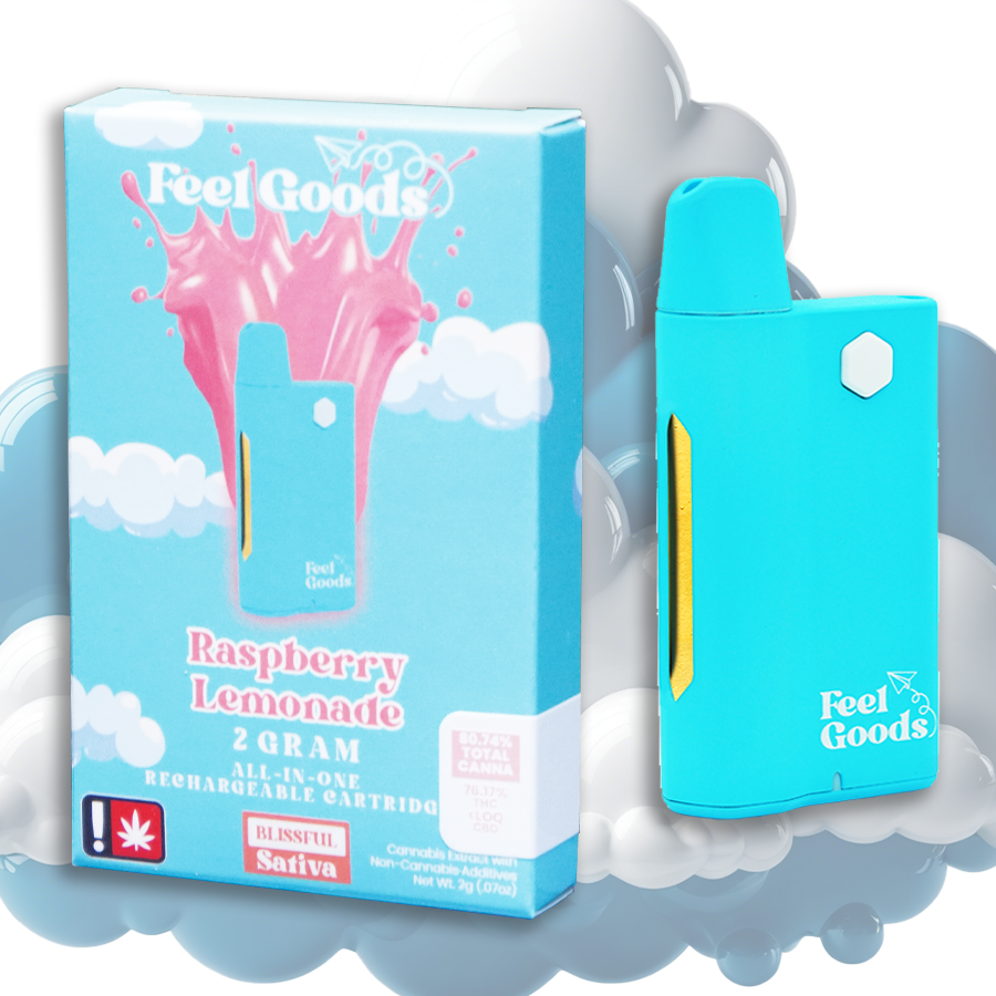 Feel Goods Raspberry Lemonade Flavored Distillate Disposable (2g)