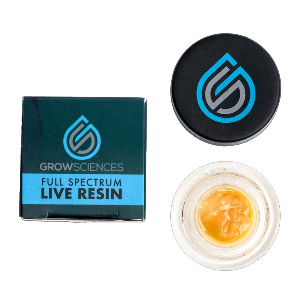 Grow Sciences Platinum Garlic Cookies Live Hash Rosin Badder (1g)