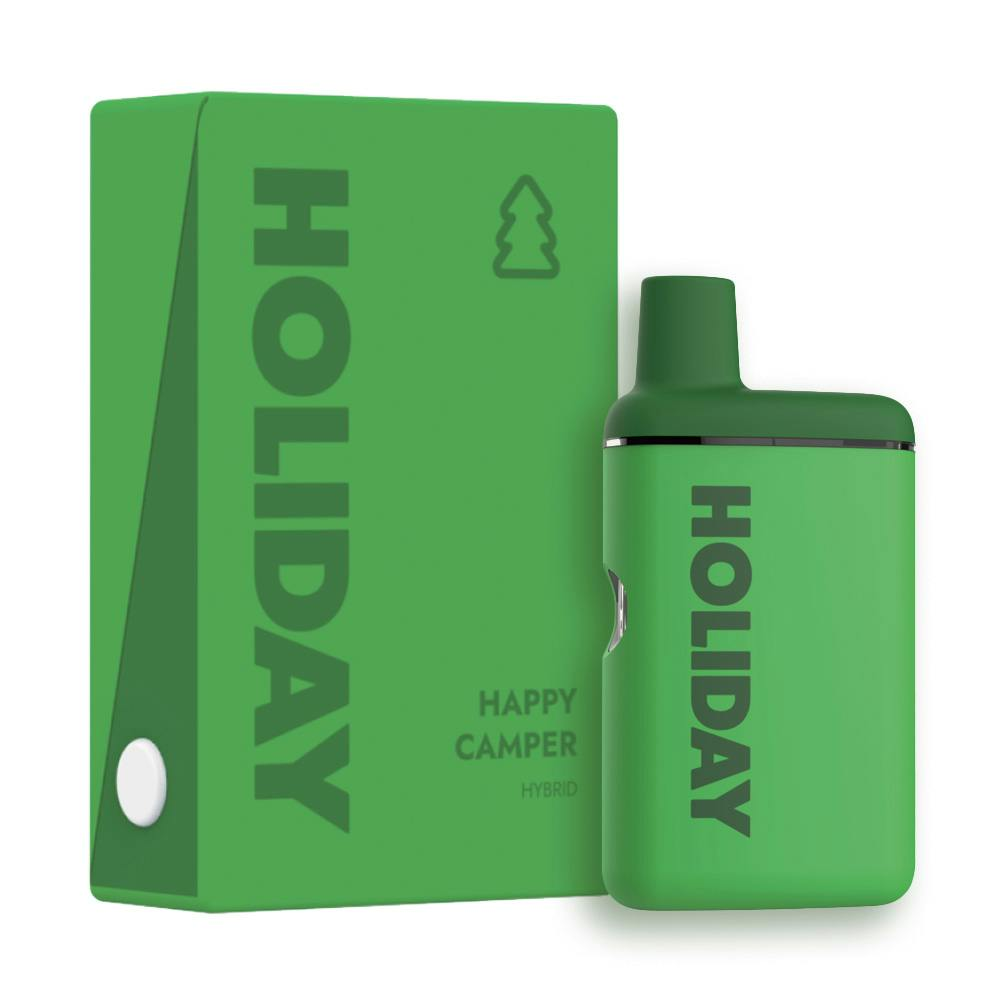 Holiday (NY) Happy Camper Distillate H-Bar Disposable (1g)