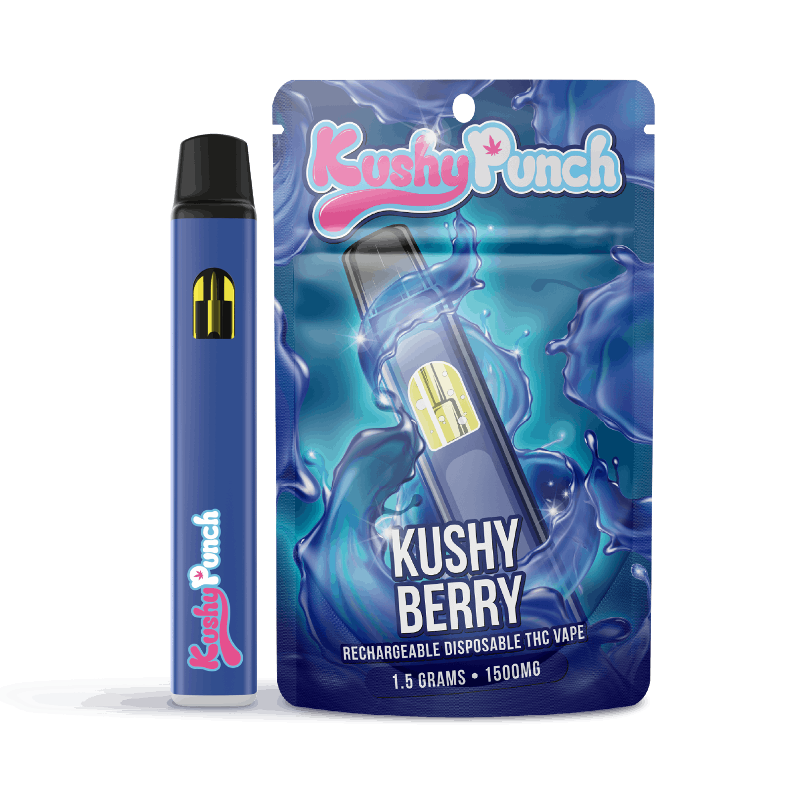 Kushy Berry Distillate Disposable (1.5g)