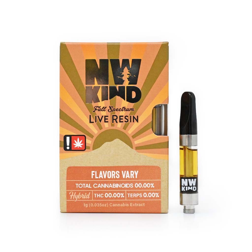 NW Kind Blueberry Muffin Live Resin BHO Cartridge (1g)