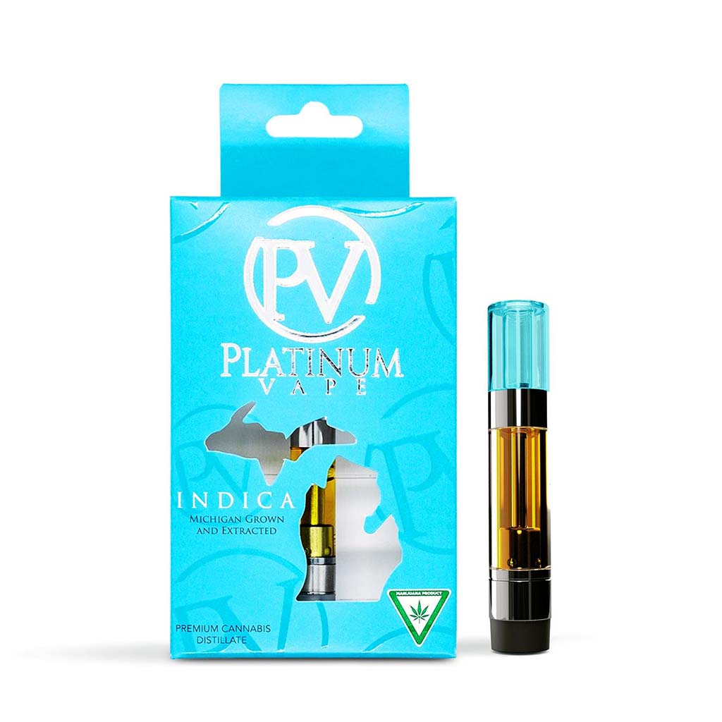 Platinum Vape Grape Ape Distillate Terpene Cartridge (1g)