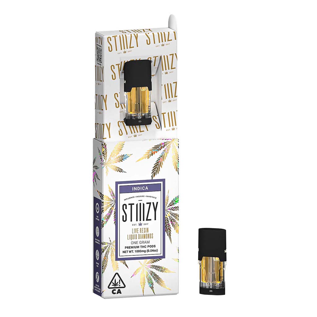 STIIIZY White Widow Live Resin Liquid Diamonds STIIIZY Pod (1g)