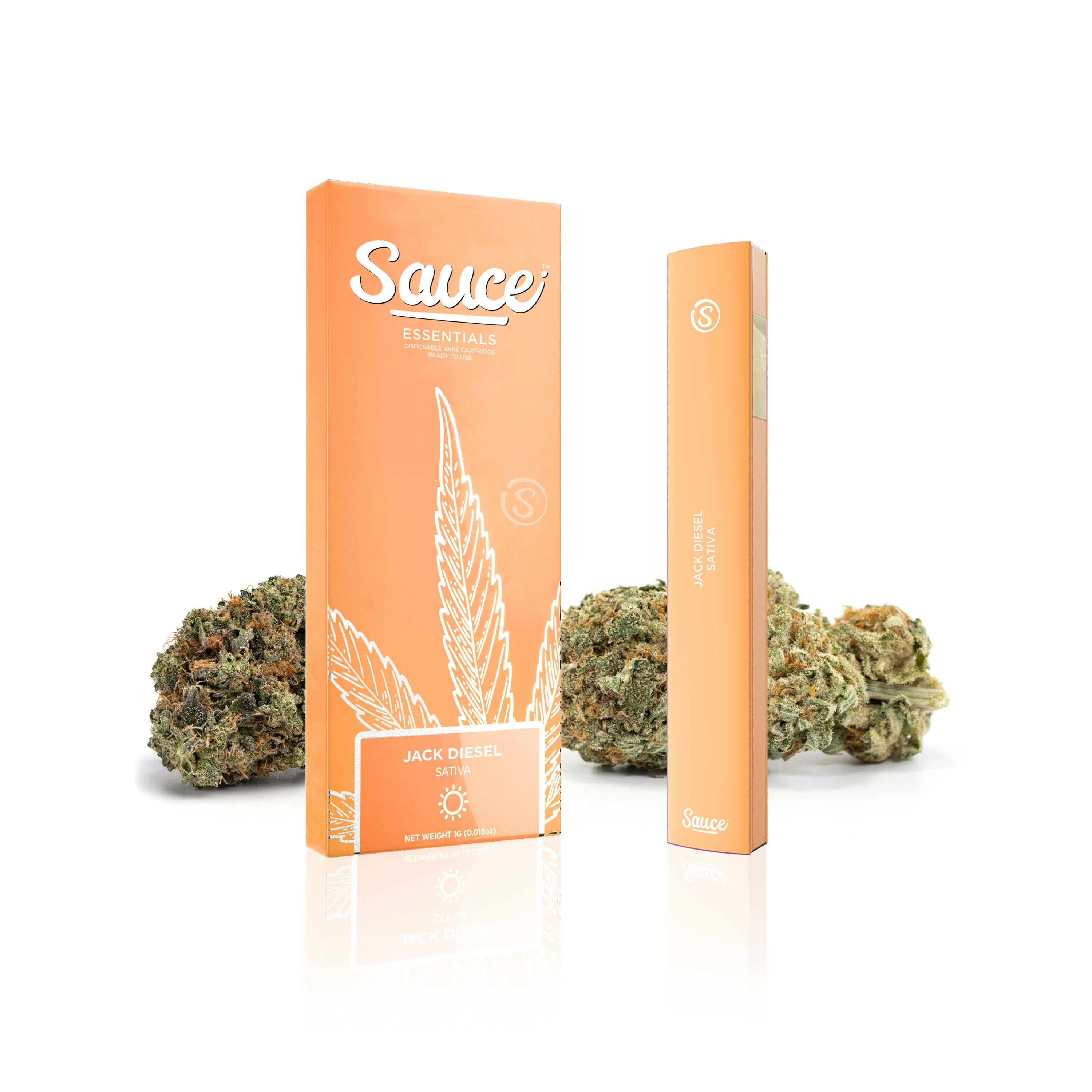 Sauce Essentials Jack Diesel Live Resin Disposable (1g)