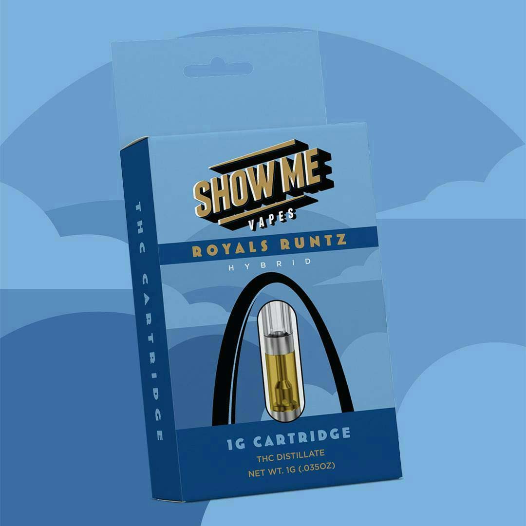 Show Me Royal Runts Distillate Cartridge (1g)