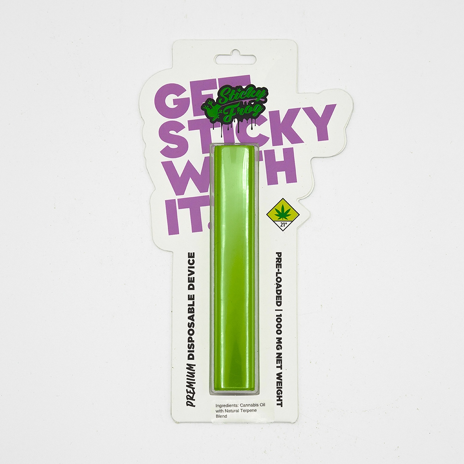 Sticky Frog Raspberry Skywalker Distillate Panda Pen Disposable (1g)