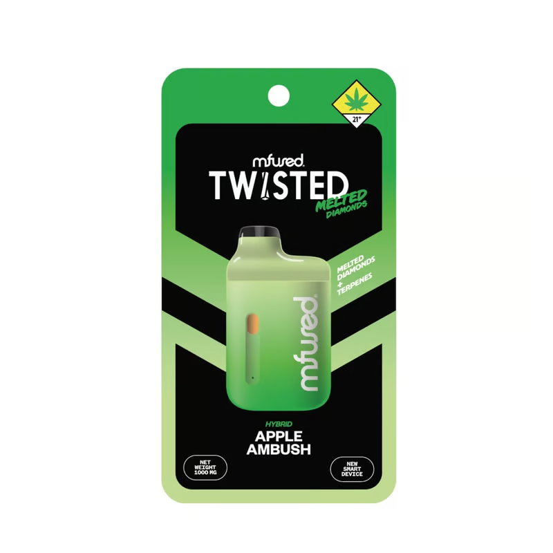 Twisted – Apple Ambush Melted Diamonds Jefe Disposable (1g)