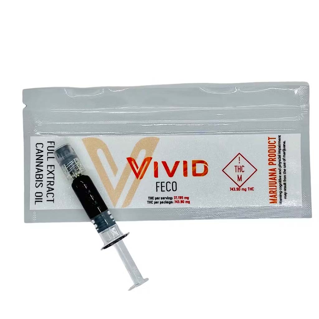 Vivid (MO) Caps Frozen Lemons FECO RSO Syringe (1g)