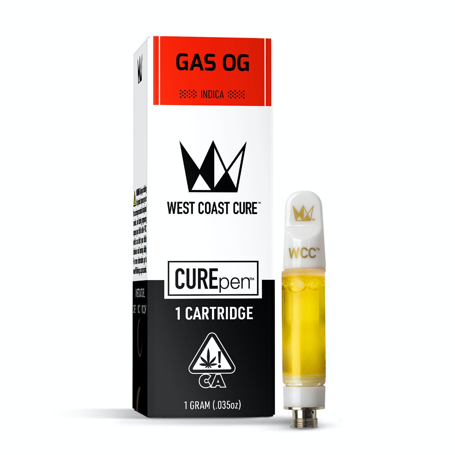 West Coast Cure CUREpen - Gas OG Oil Cartridge (1g)