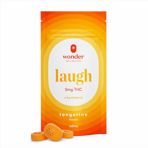 Wonder Wellness Co. – Laugh - Tumeric x Tangerine Gummies 20-Pack (100mg)