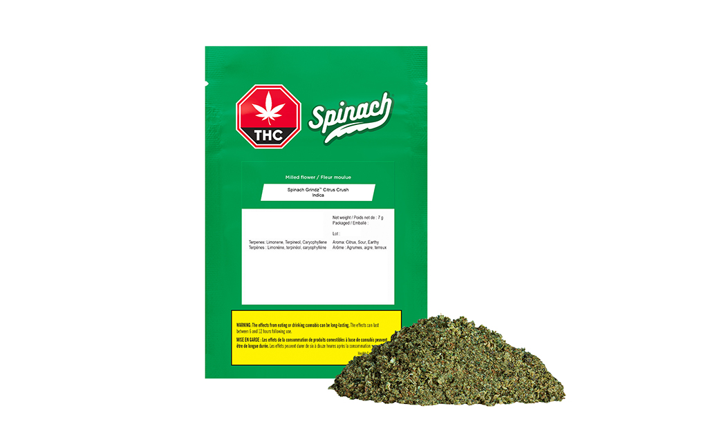 Best-selling-cannabis-flower-in-Canada—Spinach-cannabis-flower