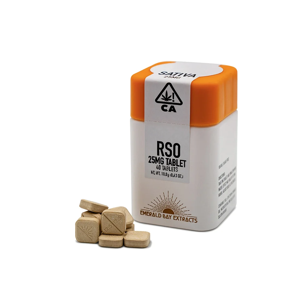 Rank 5 Blue Dream RSO Tablets 40-Pack (1000mg)