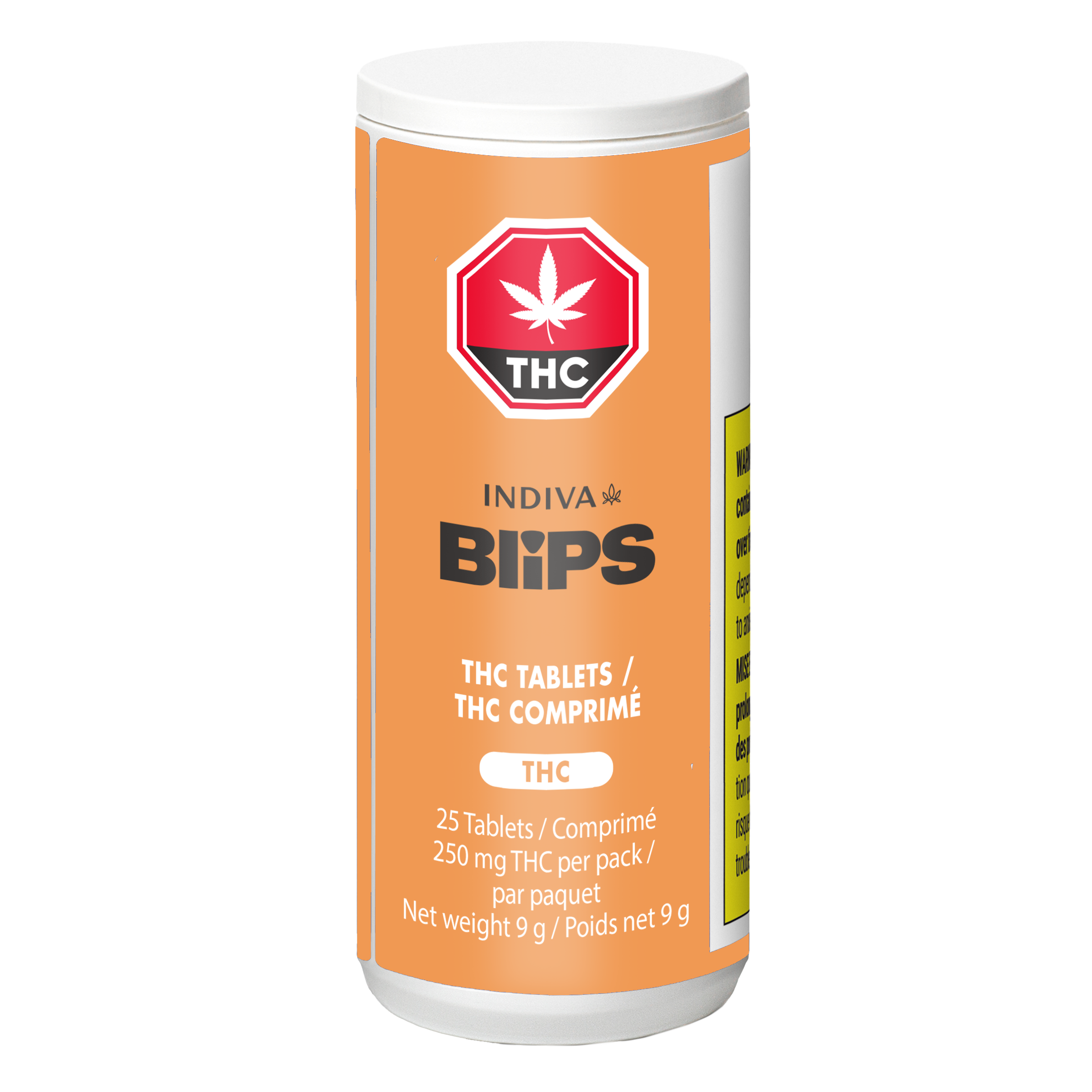 Indiva Blips THC Tablets 25-Pack (250mg)