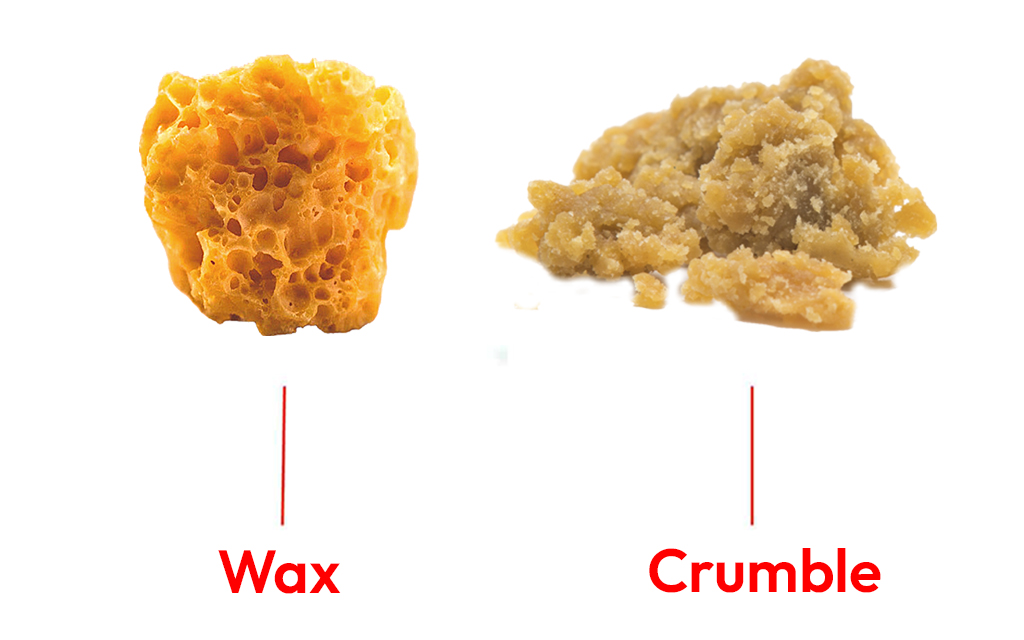 Wax vs Crumble Concentrate